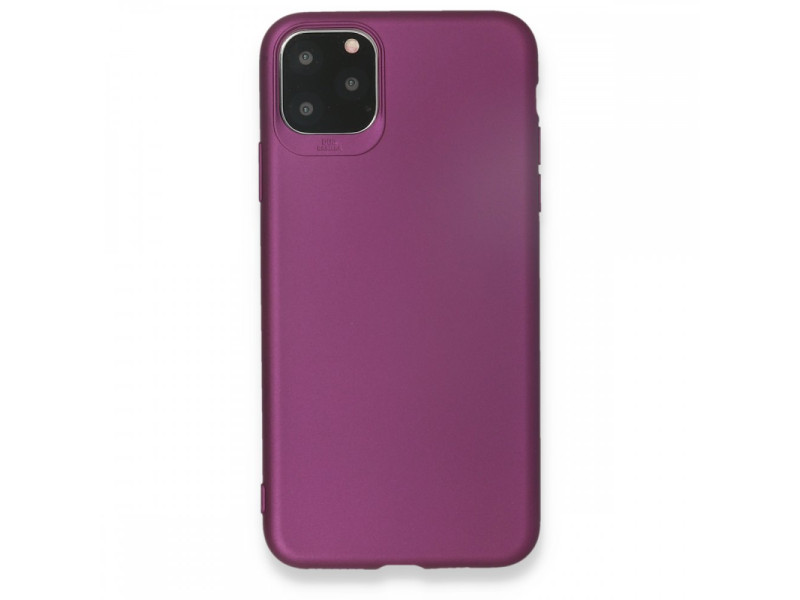 Newface iPhone 11 Pro Kılıf First Silikon - Mürdüm