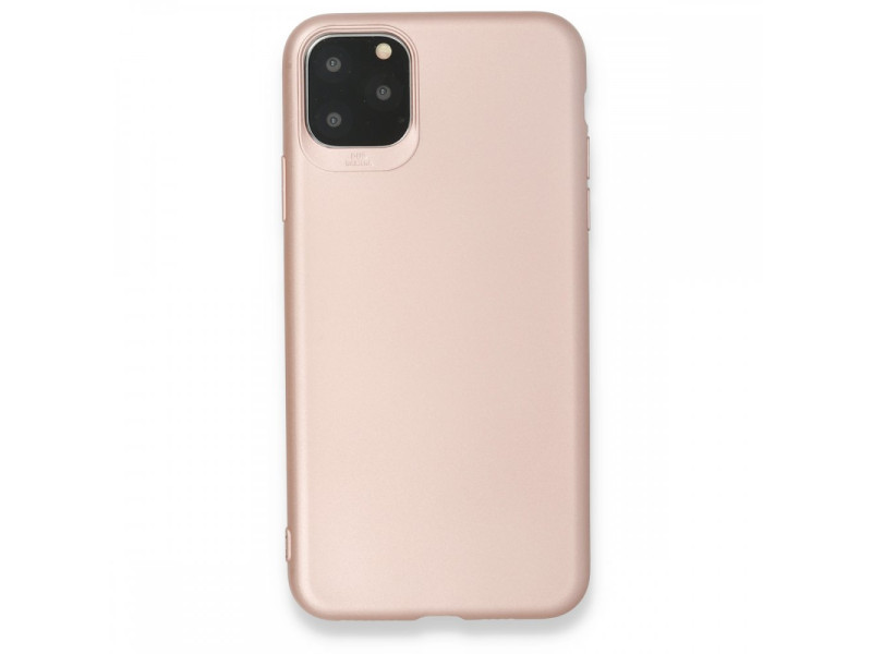 Newface iPhone 11 Pro Kılıf First Silikon - Rose Gold