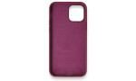Newface iPhone 12 Kılıf Magneticsafe Lansman Silikon Kapak - Mürdüm