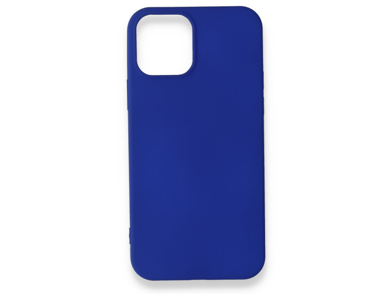 Newface iPhone 12 Mini Kılıf First Silikon - Lacivert