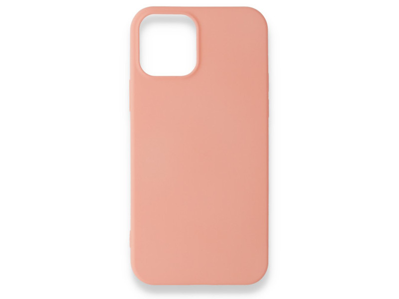 Newface iPhone 12 Mini Kılıf First Silikon - Pudra