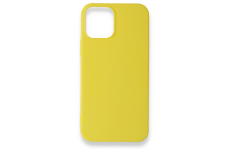 Newface iPhone 12 Mini Kılıf First Silikon - Sarı