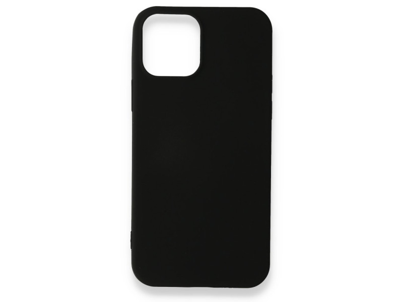 Newface iPhone 12 Mini Kılıf First Silikon - Siyah