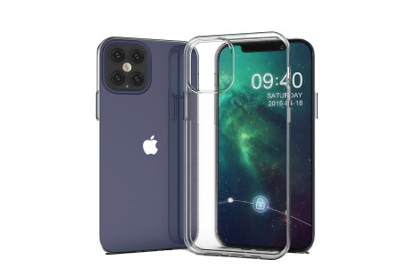 Newface iPhone 12 Pro Kılıf Lüx Şeffaf Silikon