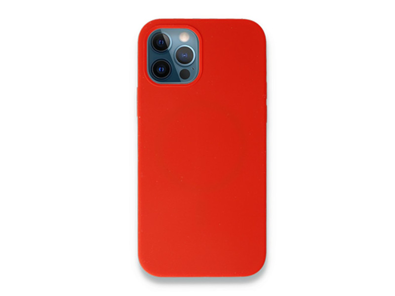 Newface iPhone 12 Pro Kılıf Magneticsafe Lansman Silikon Kapak - Kırmızı