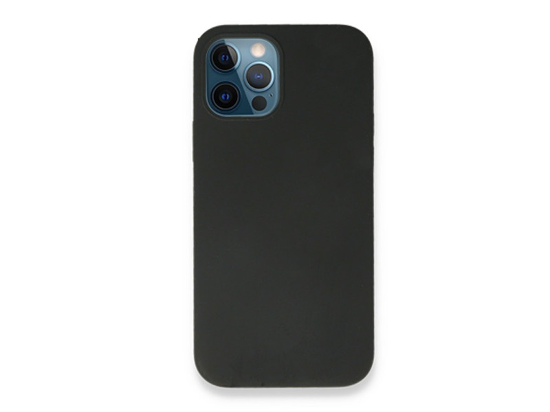 Newface iPhone 12 Pro Kılıf Magneticsafe Lansman Silikon Kapak - Siyah