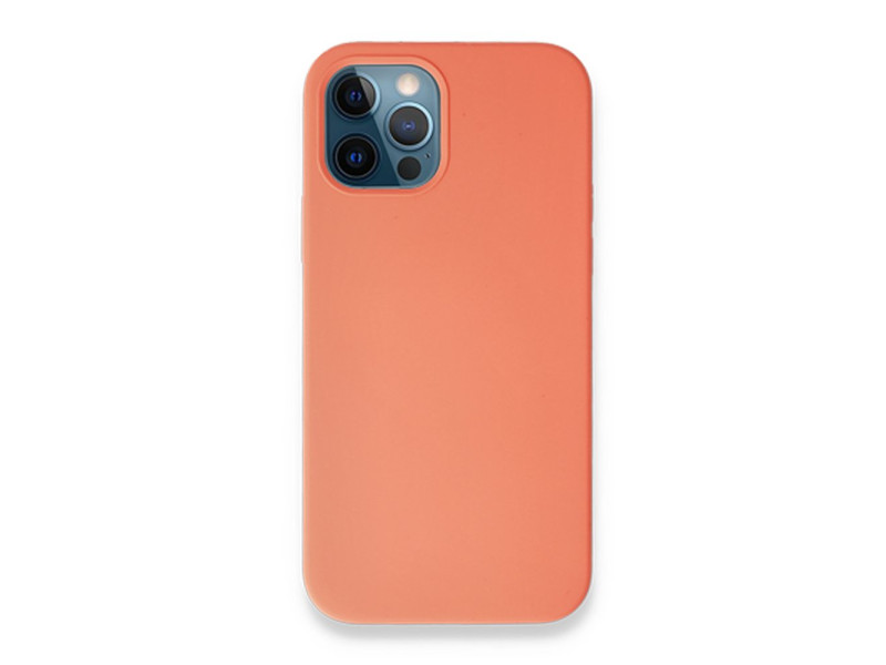 Newface iPhone 12 Pro Kılıf Magneticsafe Lansman Silikon Kapak - Turuncu