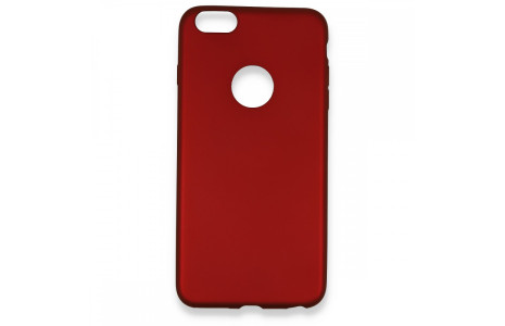 Newface iPhone 6 Plus Kılıf First Silikon - Bordo