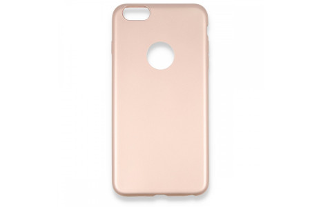 Newface iPhone 6 Plus Kılıf First Silikon - Rose Gold