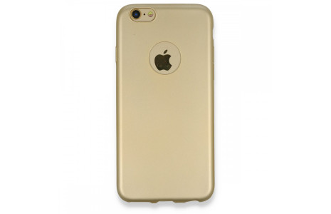 Newface iPhone 6 Kılıf First Silikon - Gold