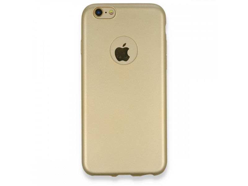 Newface iPhone 6 Kılıf First Silikon - Gold