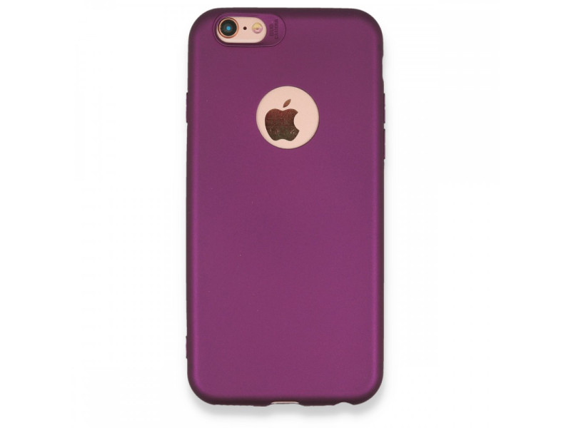 Newface iPhone 6 Kılıf First Silikon - Mürdüm