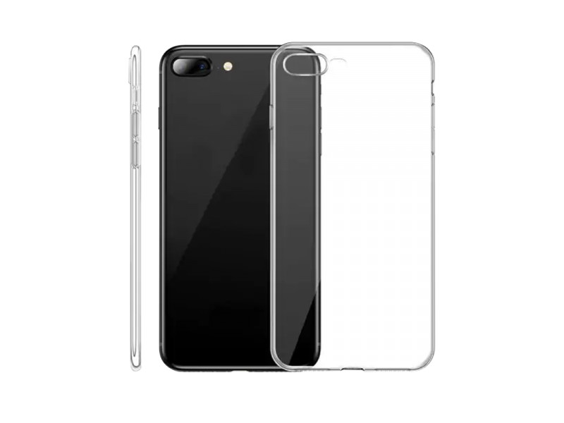 Newface iPhone 7 Plus Kılıf Lüx Şeffaf Silikon