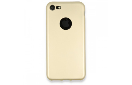 Newface iPhone 7 Kılıf First Silikon - Gold