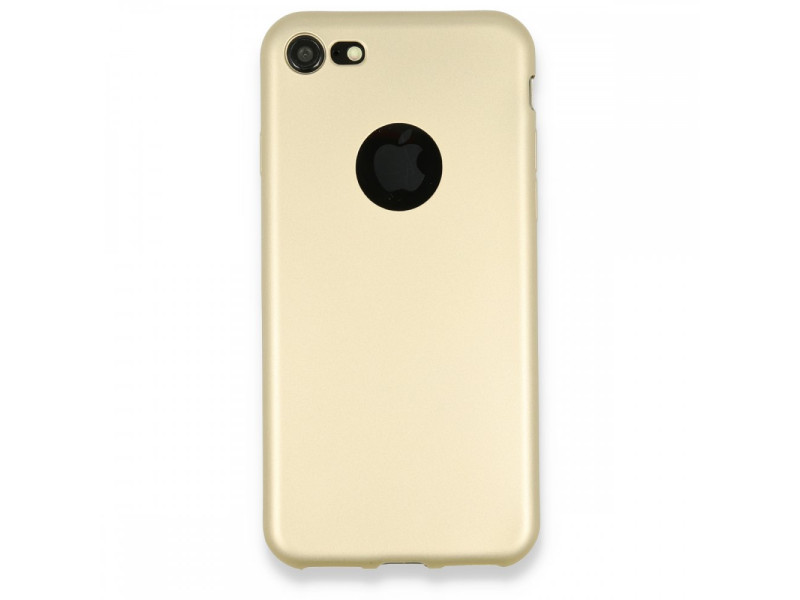 Newface iPhone 7 Kılıf First Silikon - Gold