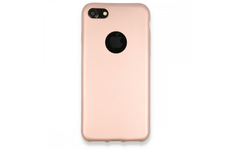Newface iPhone 7 Kılıf First Silikon - Rose Gold