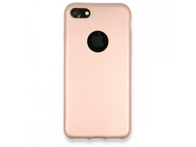 Newface iPhone 7 Kılıf First Silikon - Rose Gold