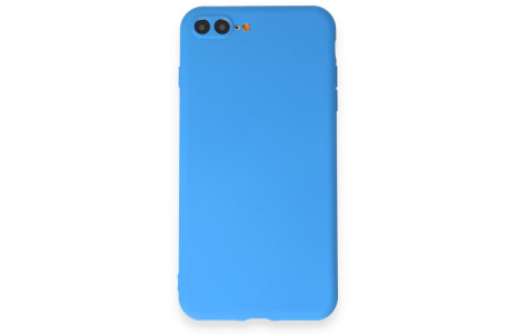 Newface iPhone 8 Plus Kılıf First Silikon - Mavi