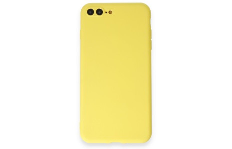 Newface iPhone 8 Plus Kılıf First Silikon - Sarı