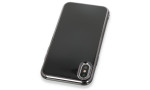 Newface iPhone X Kılıf İkon Silikon - Siyah