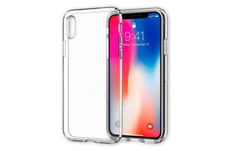 Newface iPhone X Kılıf Lüx Şeffaf Silikon