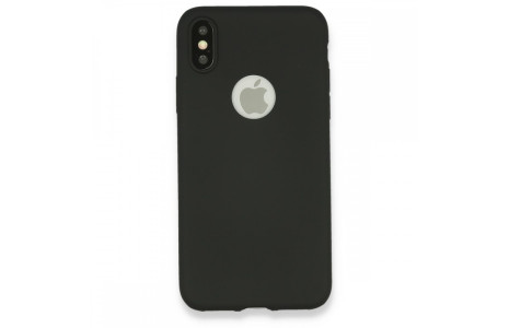 Newface iPhone X Kılıf First Silikon - Siyah