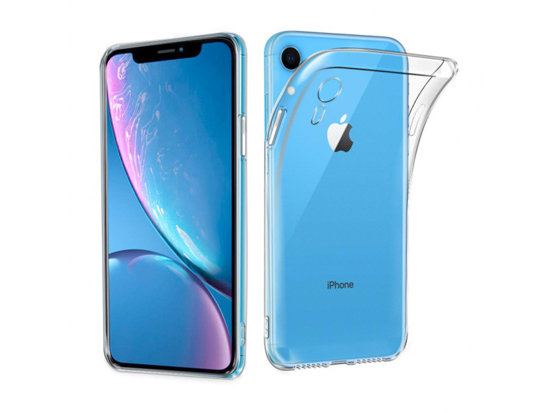 Newface iPhone XR Kılıf Lüx Şeffaf Silikon
