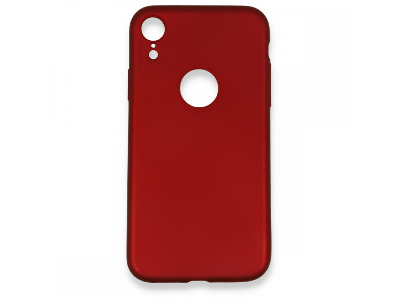 Newface iPhone XR Kılıf First Silikon - Bordo