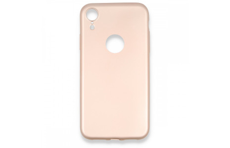 Newface iPhone XR Kılıf First Silikon - Rose Gold