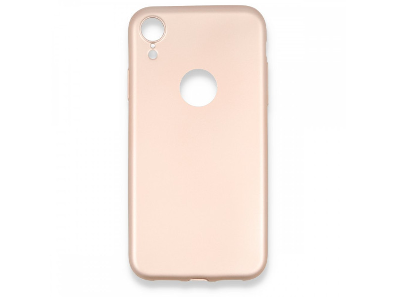 Newface iPhone XR Kılıf First Silikon - Rose Gold