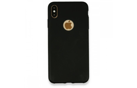 Newface iPhone XS Max Kılıf First Silikon - Siyah