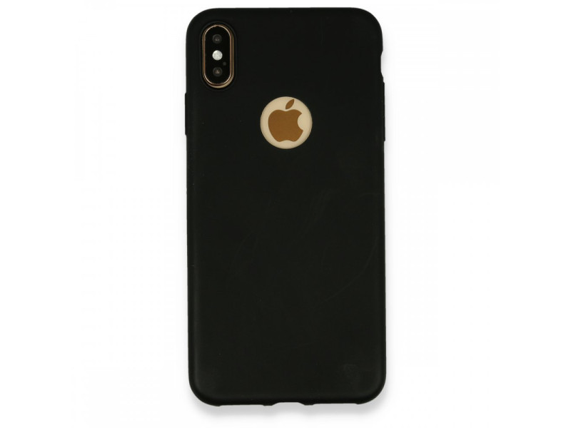 Newface iPhone XS Max Kılıf First Silikon - Siyah