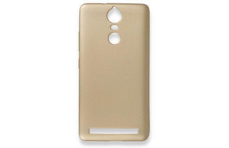 Newface Lenovo K5 Note Kılıf First Silikon - Gold