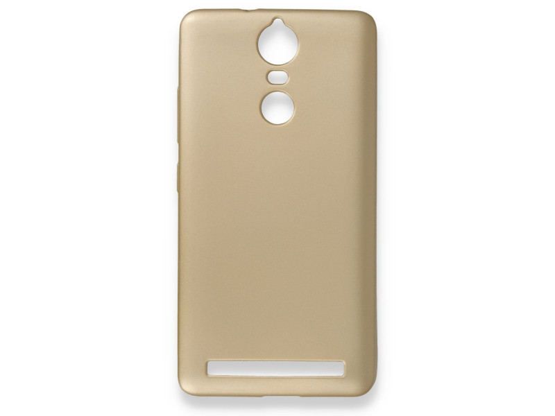 Newface Lenovo K5 Note Kılıf First Silikon - Gold