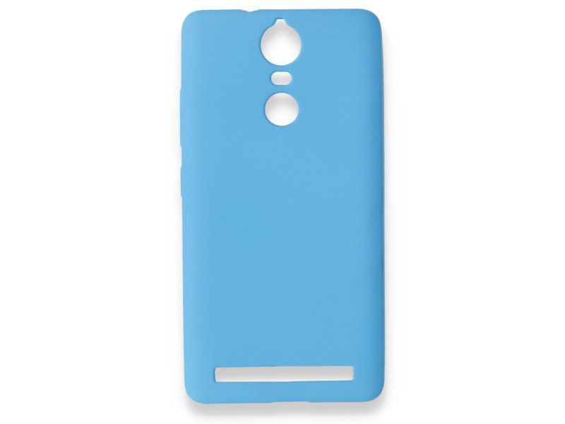 Newface Lenovo K5 Note Kılıf First Silikon - Mavi