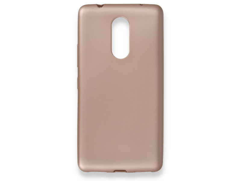 Newface Lenovo K6 Note Kılıf First Silikon - Rose Gold