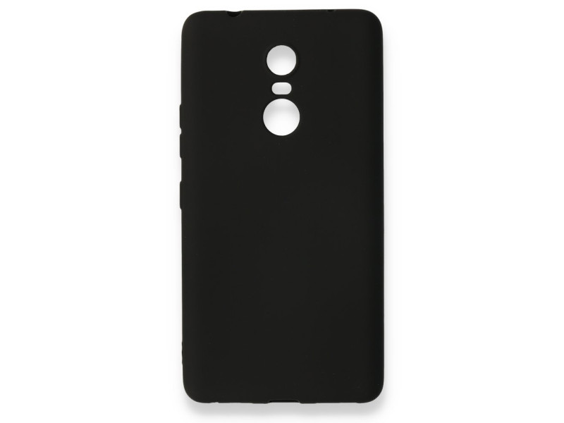 Newface Lenovo K6 Note Kılıf First Silikon - Siyah