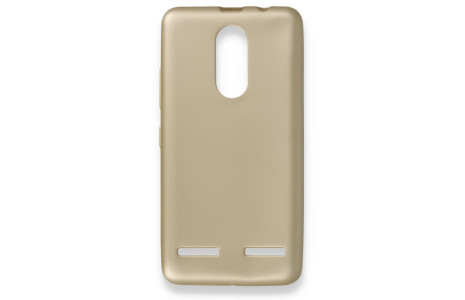 Newface Lenovo K6 Kılıf First Silikon - Gold