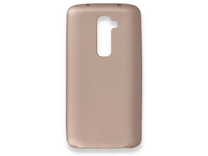 Newface LG G2 Kılıf First Silikon - Rose Gold