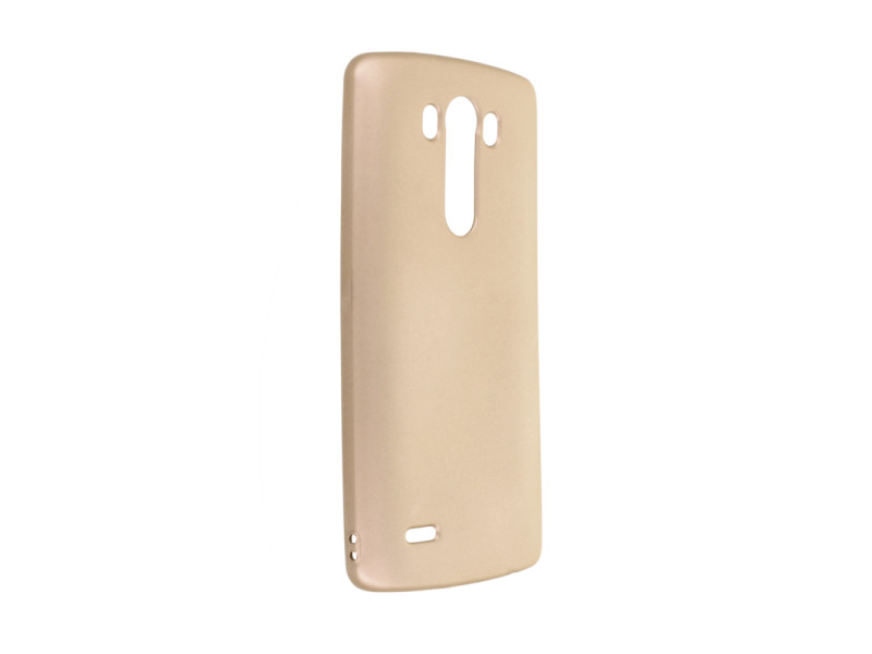 Newface LG G3 Kılıf First Silikon - Gold