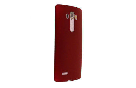 Newface LG G4 Kılıf First Silikon - Bordo