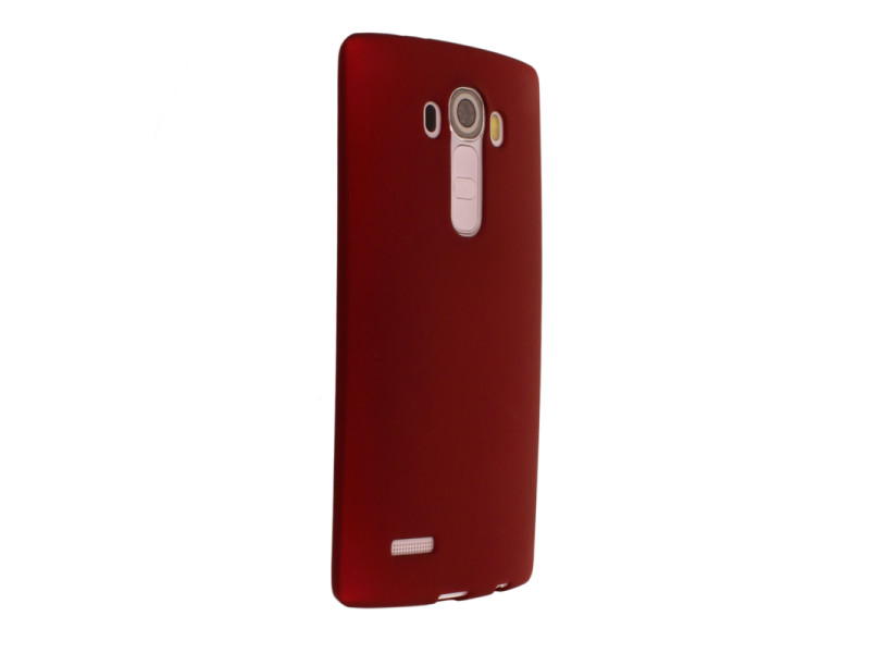 Newface LG G4 Kılıf First Silikon - Bordo