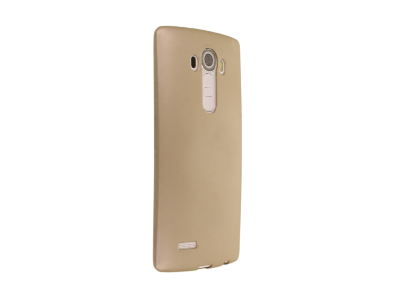Newface LG G4 Kılıf First Silikon - Gold