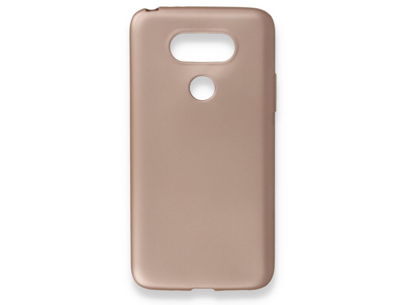 Newface LG G5 Kılıf First Silikon - Rose Gold