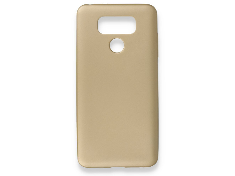 Newface LG G6 Kılıf First Silikon - Gold