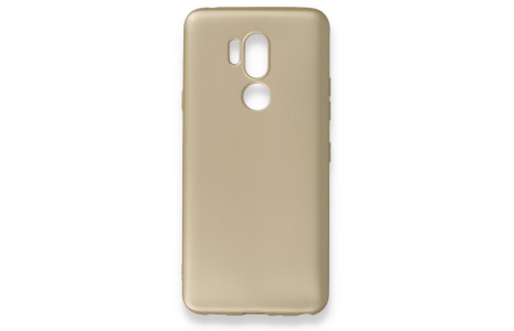 Newface LG G7 ThinQ Kılıf First Silikon - Gold