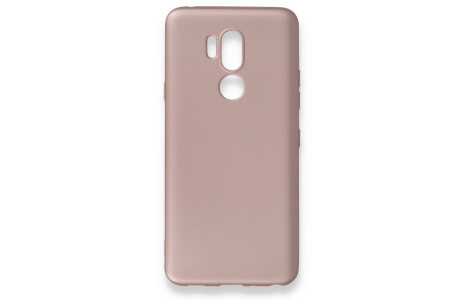 Newface LG G7 ThinQ Kılıf First Silikon - Rose Gold