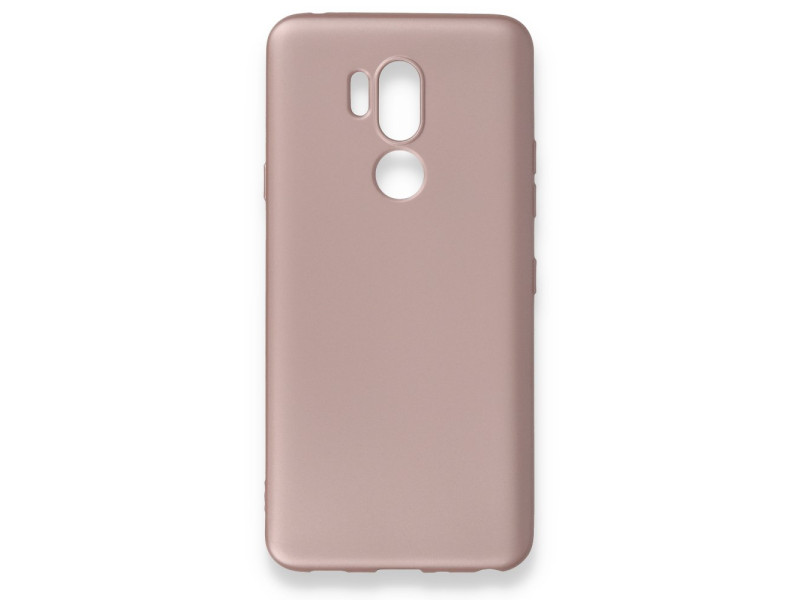 Newface LG G7 ThinQ Kılıf First Silikon - Rose Gold