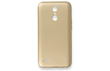 Newface LG K10 2017 Kılıf First Silikon - Gold