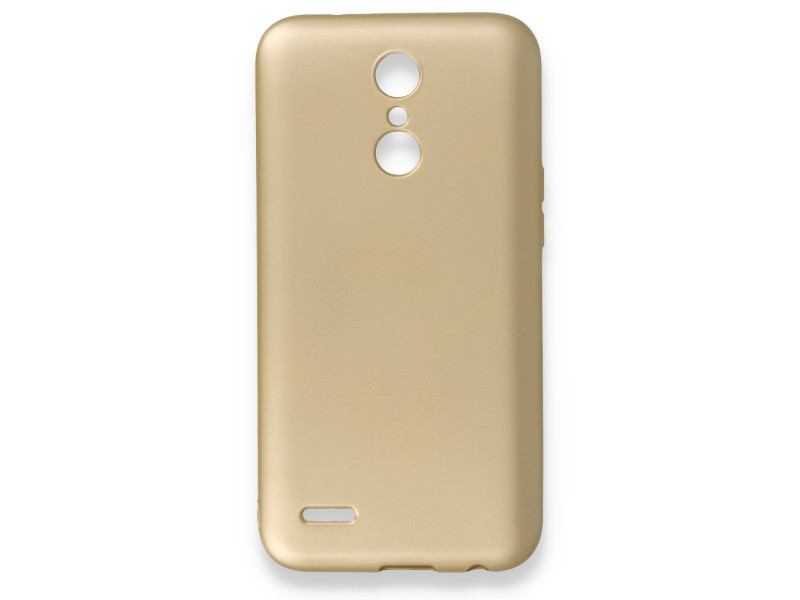 Newface LG K10 2017 Kılıf First Silikon - Gold